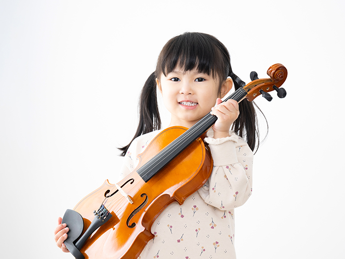 子ども用ヴァイオリンを無料でご用意